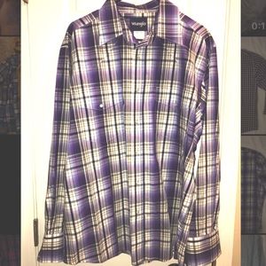 Wrangler pearl snap shirt